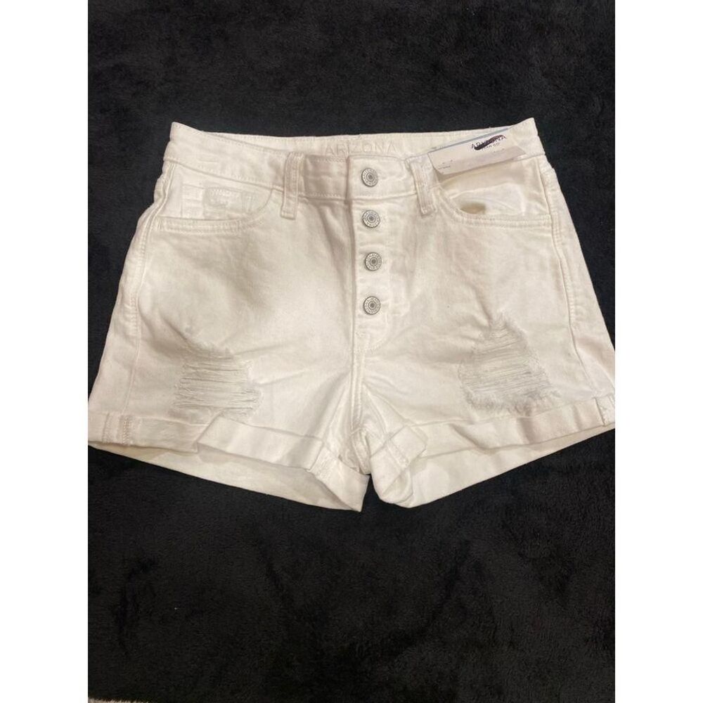 Women‎ Arizona Shorts High Rise size 7 distressed NWT